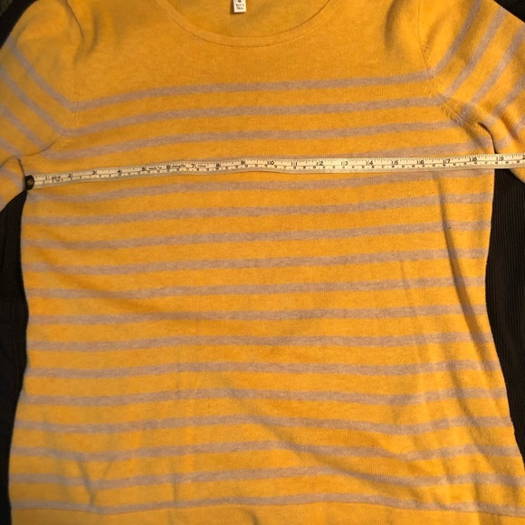Yellow Striped Sweater - Picture 4 of 5